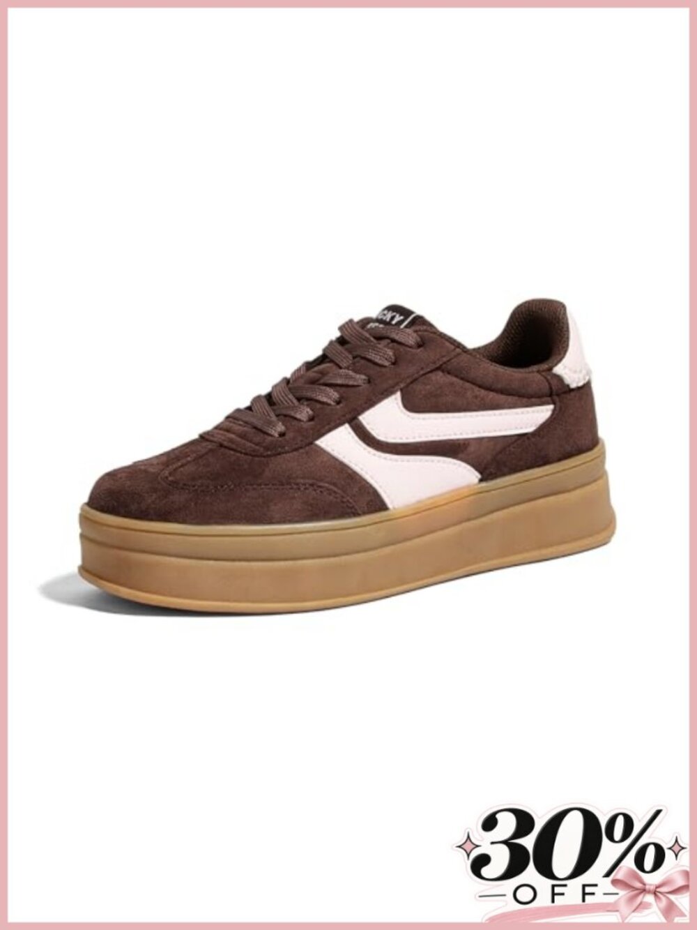 Platform Thick Gum Sole Fashion Sneakers